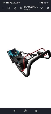 Tondeuse à gason sans fil makita 