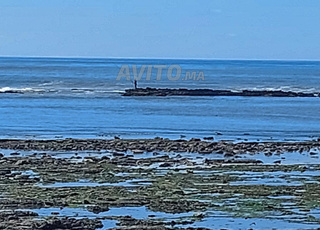 Terrain face à la mer