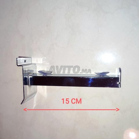 support d'étagère inox