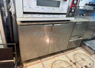 plan de travail tiroirs portes refrigere 