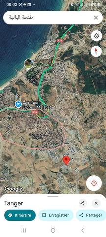 Terrain 100 métre lotis ibtihal 7 min malabata 