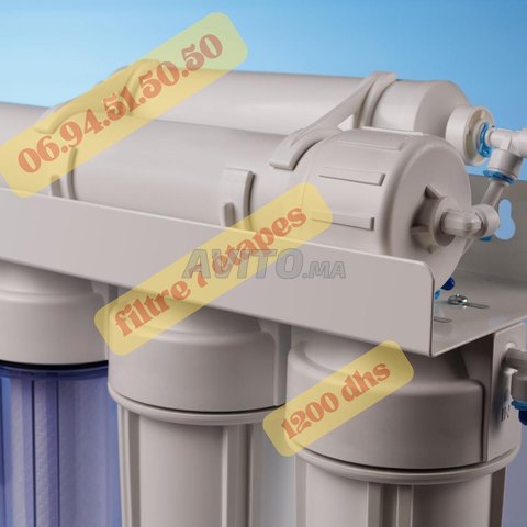 1200 dhs Filtre d'Eau de Qualité - Osmoseur