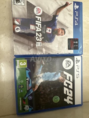 Vend FIFA 23 sur PS4 et FC24 sur PS5 