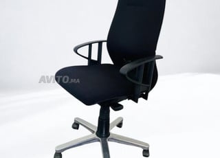 Chaise à roulette SEDUS piétement CHROMÉE