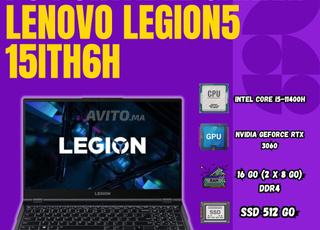 PC Portable Gamer Lenovo Legion 5 i5 11ème