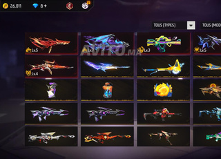 compte free fire/ حساب فري فاير