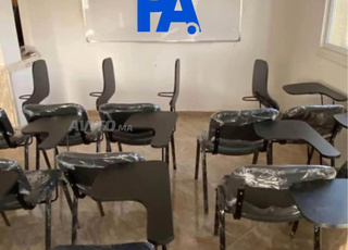 mobilier scolaire/table/chaise/tableau/banc/iso