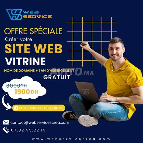 Créez votre site vitrine sur mesure