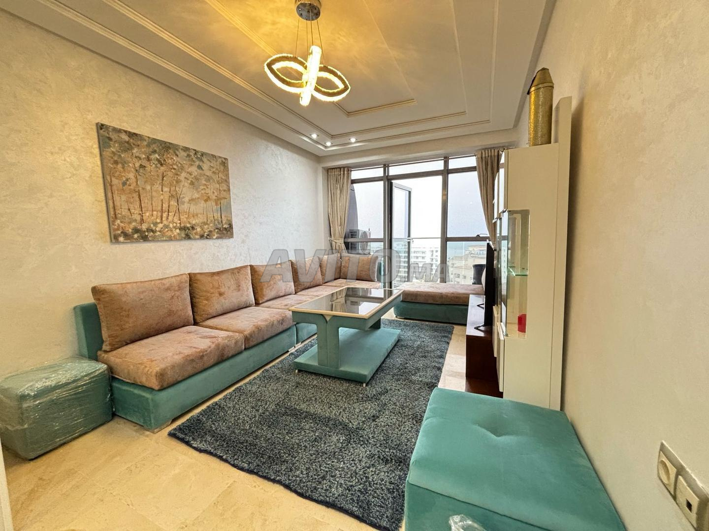 Appartement Vue Mer Meublé à Louer Malabata Tanger - image 3