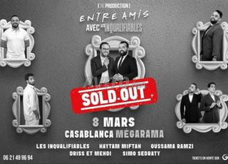 Tickets spectacle les inqualifiables 8 mars