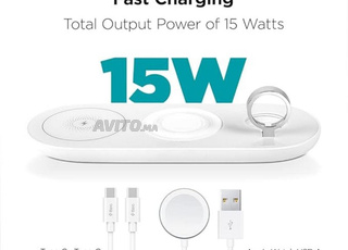 Fast Wireless Charger 5-en-1