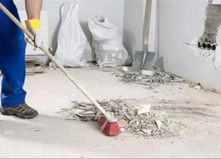 Nettoyage professionnel après travaux