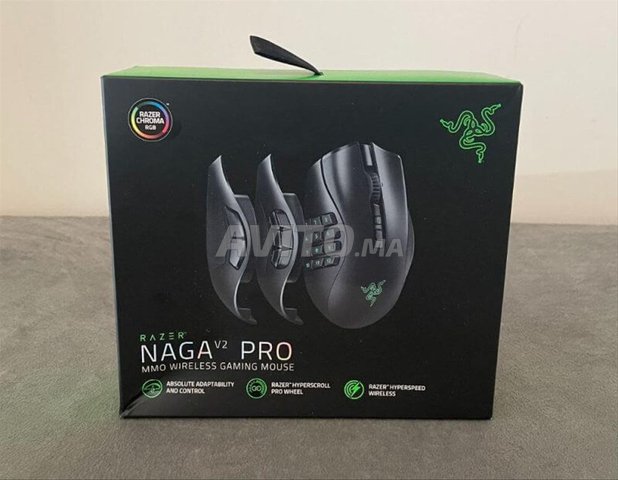 Razer Naga V2 Pro Focus Pro 30K Souris sans fil 