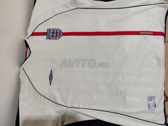 England soccer T-shirt  2001/2003 umbro Jersey 