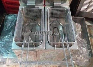 friteuse posable double electrique 