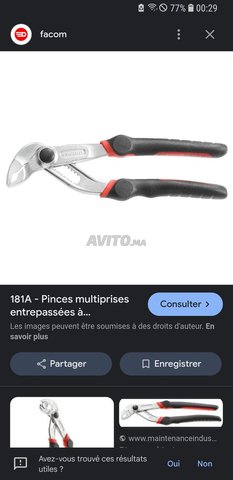 Pince multiprise facom