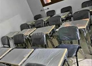 mobilier scolaire/table/chaise/tableau/banc/iso