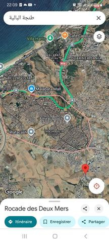 Terrain Rdc /3 lotis 6 min Tgv  7600 dh