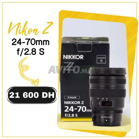 Objectif Nikon Z 24-70mm f/2.8 S