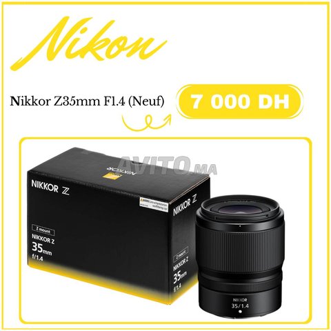 Nikkor Z35mm F1.4 (Neuf)
