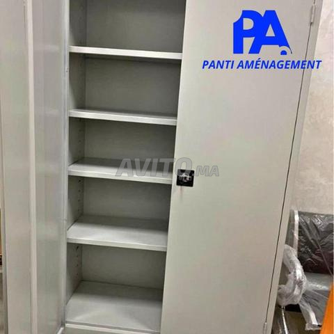 Armoire métallique porte rideau \ armoire battante