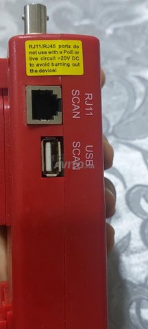 Testeur  cable RJ11 RJ45 BNC