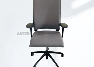 Chaise à roulette Interstuhl Hero gris