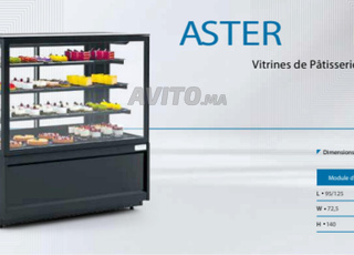 Vitrine refrigéré pour dessert 