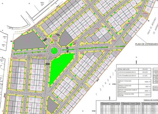 بقعة للبيع بتجزءة أكدال المالية