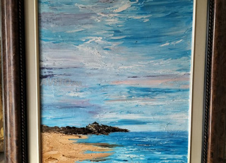 لوحة فنية من فنان مشهور