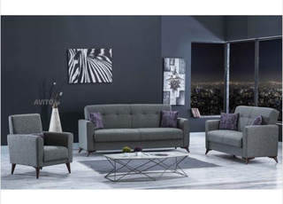 SALON STOCKHOLM 3 2 1 AVEC FONCTION LIT