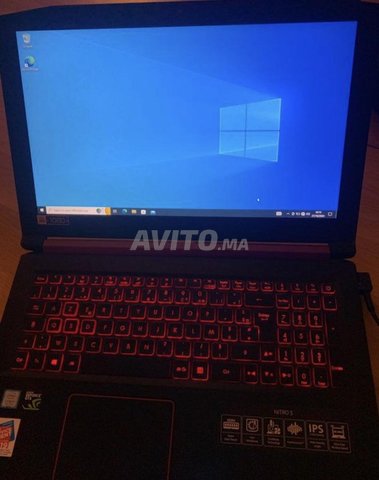 PC Gaming Acer Nitro AN515-52 i7 8go DDR4 GTX1050