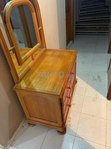 COIFFEUSE en bois de fréne