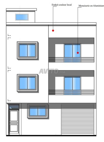 Terrain à vendre 83 m à Agadir, Dcheira el jihadia