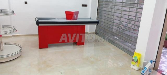 Caisse de sortie pour magasins & commerces