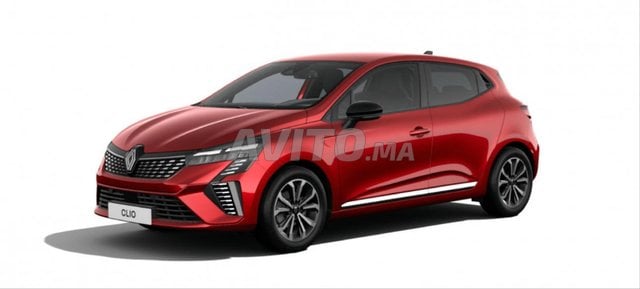 Clio 5 Rouge pour location a Fnideq