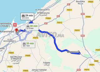 Terrain de 2ha Idéal pour Élevage 10min Benslimane