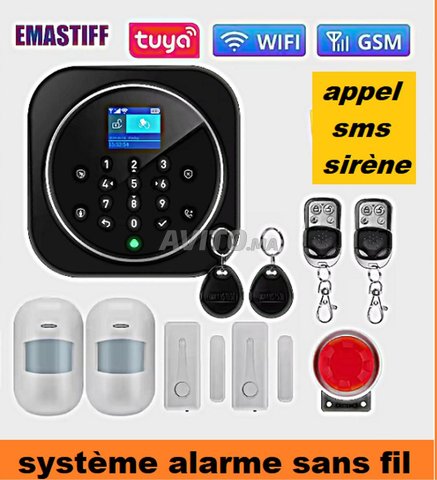 Système Alarme Sans Fil Anti Vol Maison Apel Sirèn