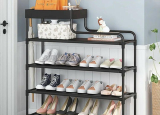 ⚡️Storage Shoe Rack⚡️ 🟢علاقة الاحذية
