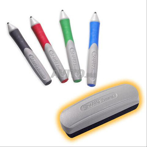 Pack brosse et 4 stylets de couleur SMARTBOARD