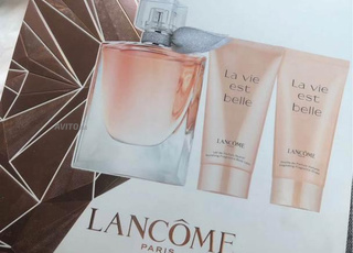 parfum coffret la vie est belle