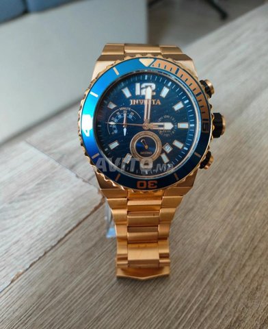 montre invicta doré de lux acheté a 700 euro 