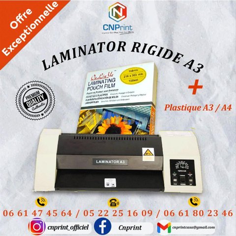 Pack Laminator Rigide