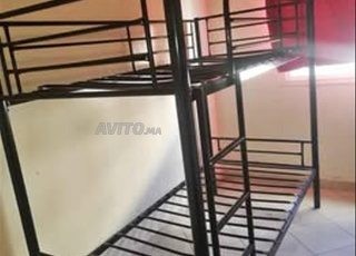 Lit métallique / سرير معدني/superposé/individuelle