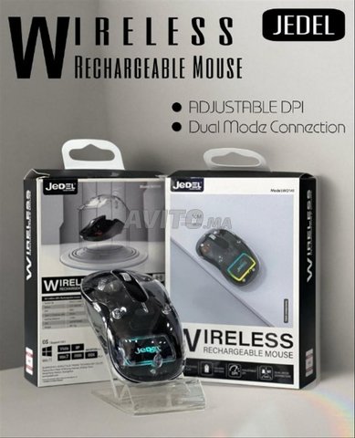 Souris JeDEL Bluetooth Rechargeable