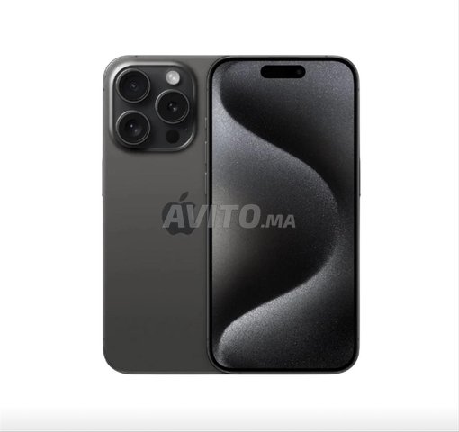 IPhone 15 pro titane noir 