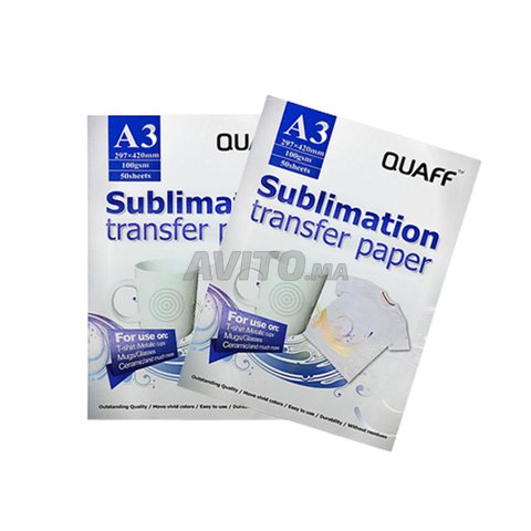 Papier de transfert sublimation A3