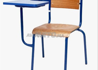 Chaise avec Écritoire - pour Salles de Formation