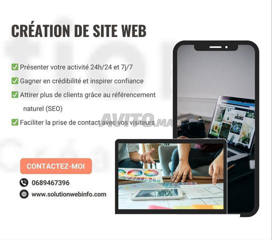 Création de site web professionnel et moderne