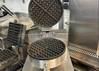 gaufrier forme tranche pizza électrique 